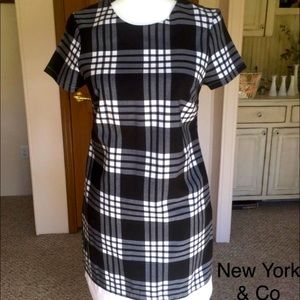 Black and White dress from New York and Company!